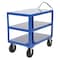 Vestil Ergo Handle Cart - Extra Heavy Duty, Steel, 4000 lb Load Capacity, 3 Shelves, 24.5" W DH-PH4-2436-3 - alternate 5